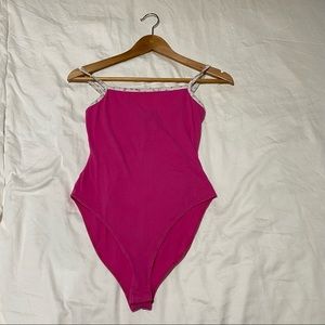 Forever 21 Pink Bodysuit